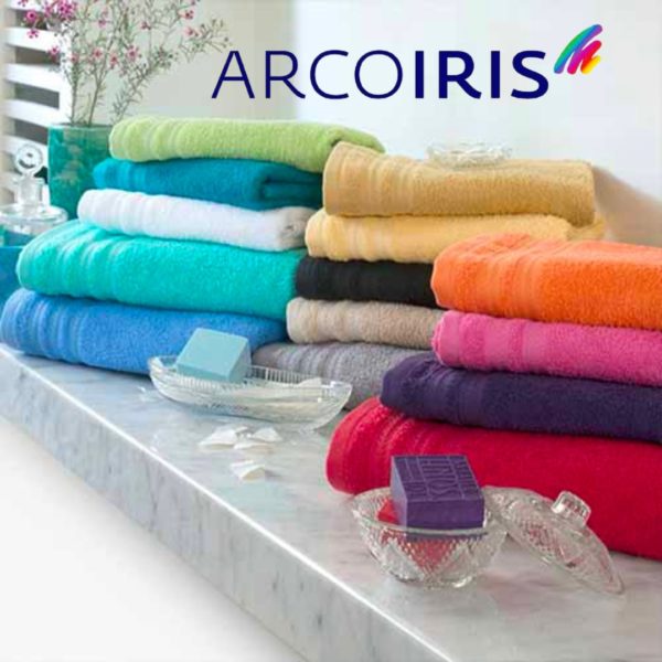 TOALLAS ARCO IRIS - VARIEDAD
